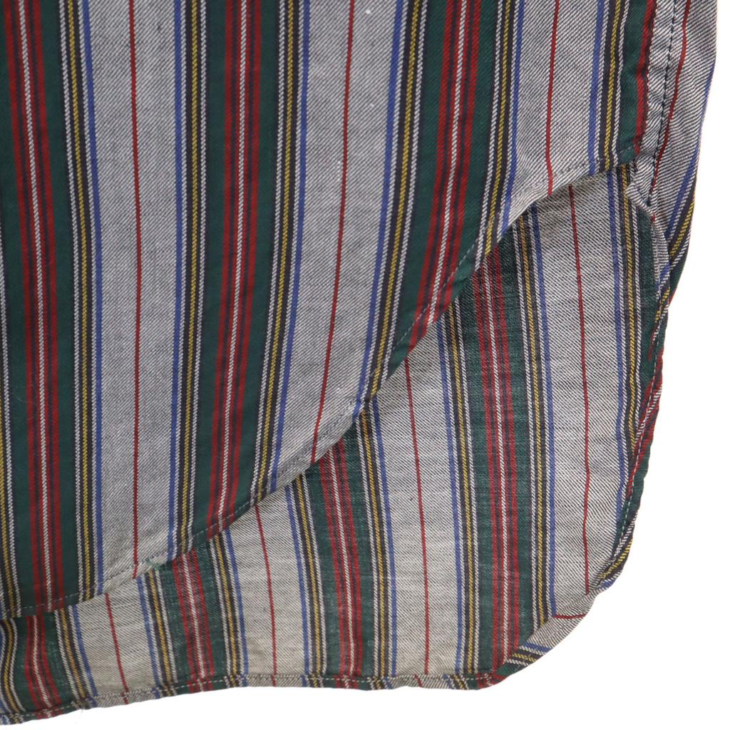 РУБАШКА SOFT TOUCH 60-х годов винтажная В полоску С длинным рукавом На пуговицах Мужская Б/у