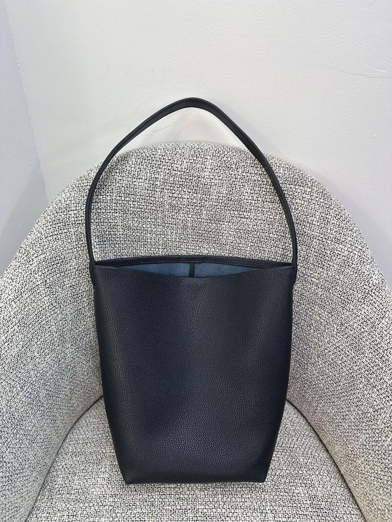 Новая сумка-ведро Row большой вместимости женская кожаная сумка TR минималистичный стиль тиснение личи портативная на плечо для commuters сумка-тоут