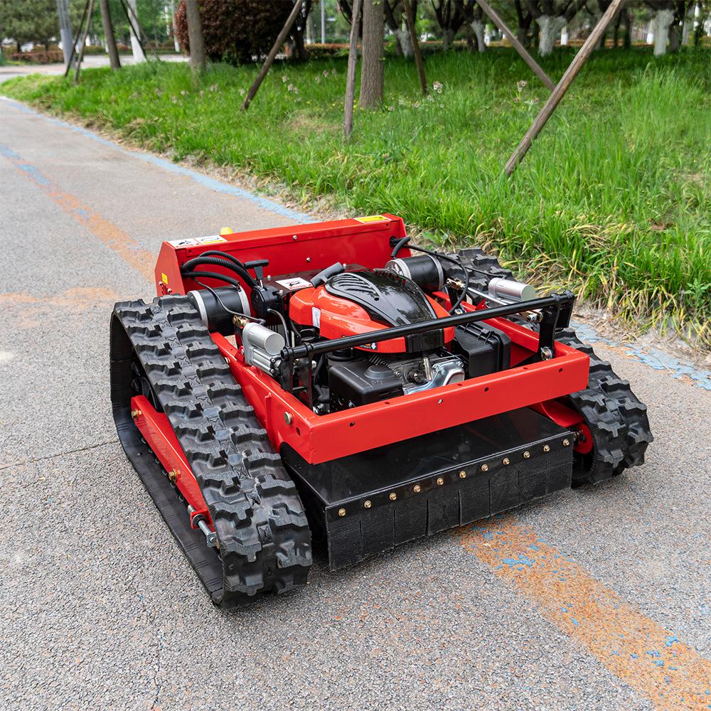 Remote Control Crawler Lawn Mower: Automatic Garden Mower