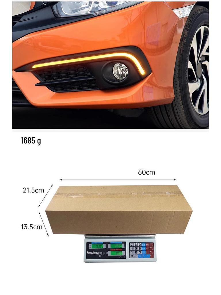 Дневные ходовые огни Honda Civic 10-го поколения