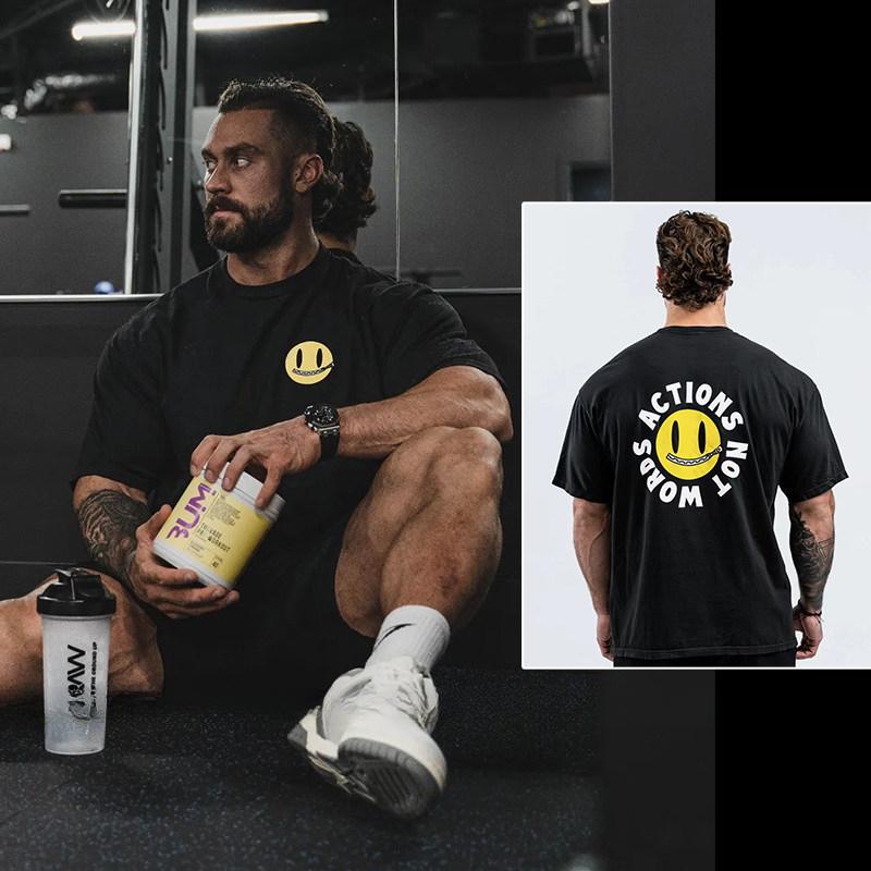 CBUM Chris Six Crown Fitness Training Gym Casual TShirt Mens and Womens Luxury Brand Top