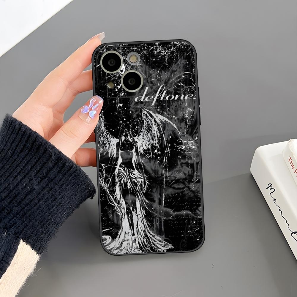 Крутой Готический Скульптурный Чехол-Телефон Девушка Для Iphone 16 Plus 15 14 Pro Max 13 Mini 11 12 Xr X Xs 6 7 8 SE Plus Задняя Крышка