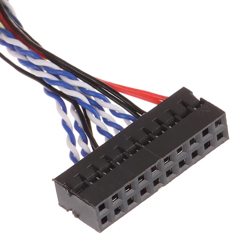 20-контактный Df19-20-D8 1Ch сигнал 8-битный ЖК-экран драйвер платы линия Lvds экранный кабель