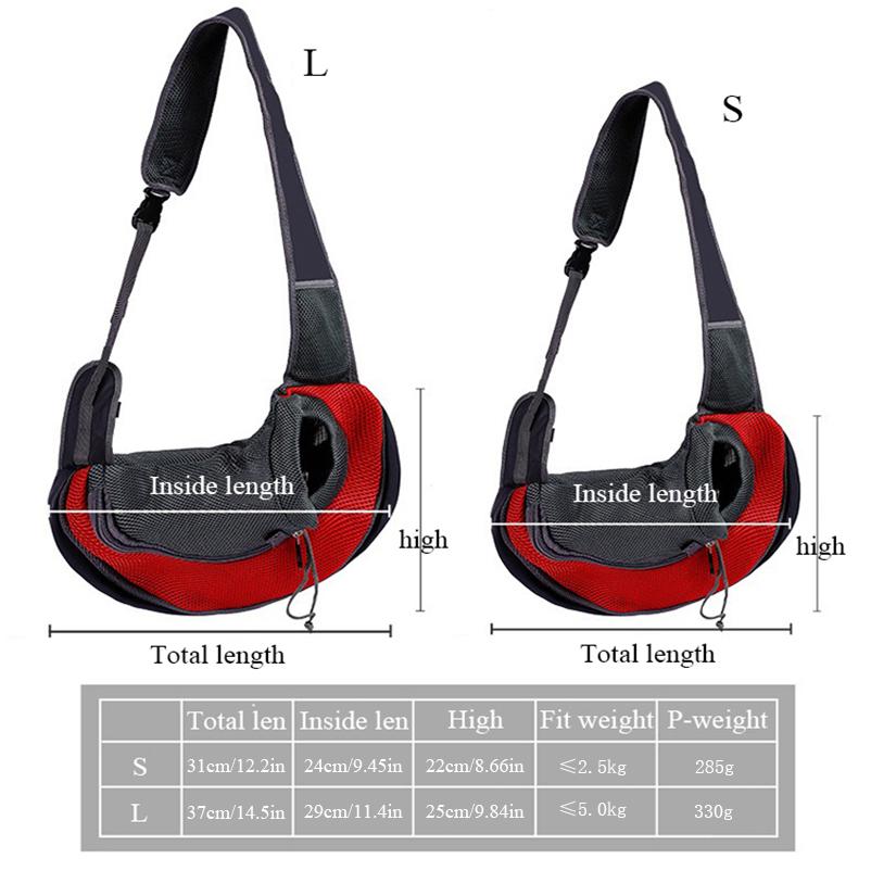 Кошачья сумка Дорожная сумка для домашних животных Портативная сумка через плечо Рюкзак для домашних животных из дышащей сетчатой ткани Товары для животных