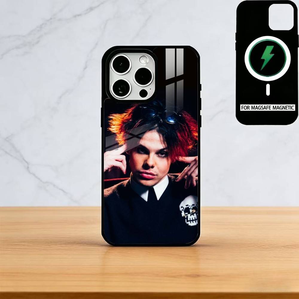 Yungblud Music Singer Phone Case For iPhone17,16,15,14,13,12,11 Plus,Pro Magnetic with Magsafe Wireless Charging