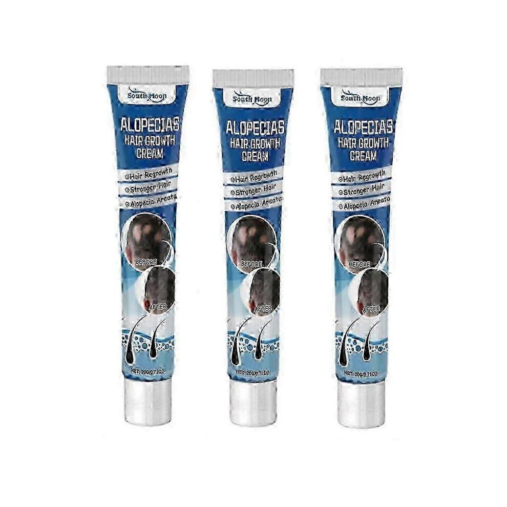 1-3X New Alopecia Treatment Cream Hair Growing Prevent Alopecia Baldness Regrowth 20g