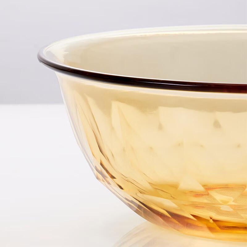 Luminarc Jingpo Amber Glass 12-Piece Tableware Set