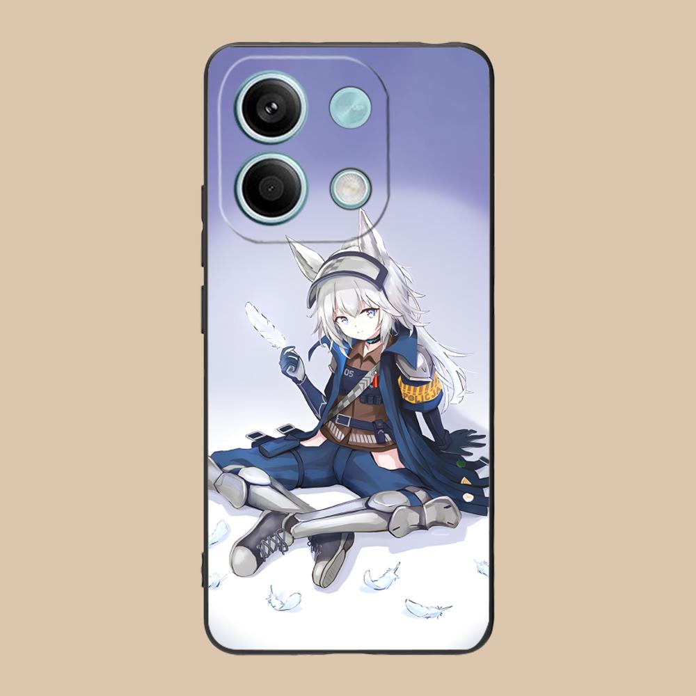 Arknights Grani Matte TPU Mobile Phone Case for POCO F8 F7 F6 F5 F4 F3 F2 Pro GT C75 C71 C65 C61 C40 Pro Ultra Colorful Cover