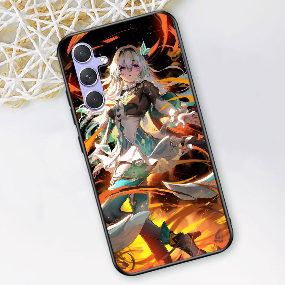 Милый чехол Firefly Star Rail для Samsung Galaxy A51 A53 A54 A31 A52 A12 A13 A21s A22 A32 A11 A22 A33 A41 A52s A73 ТПУ Чехол для телефона