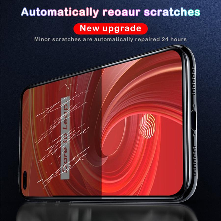 Мягкая гидрогелевая пленка с полным покрытием для Realme 5 5i 6i 6 7 8 Pro 7i 8i 9i C1 C2 C3 C11 C20 C21 C21Y C25 C25S C25Y C35 Narzo 20 30A Защитная пленка для экрана, не стекло