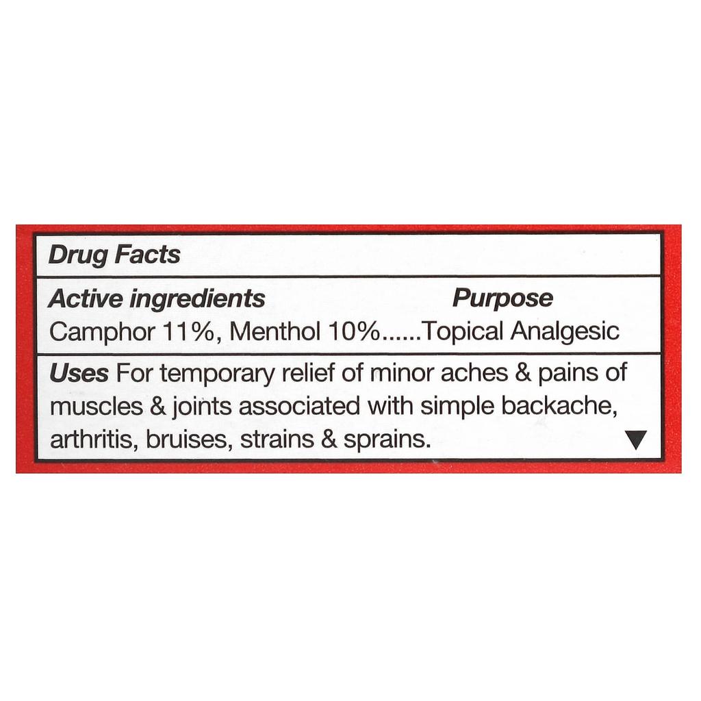 Tiger Balm Pain Relief Ointment, Red Extra Strength, 0.14 Oz (4 G)