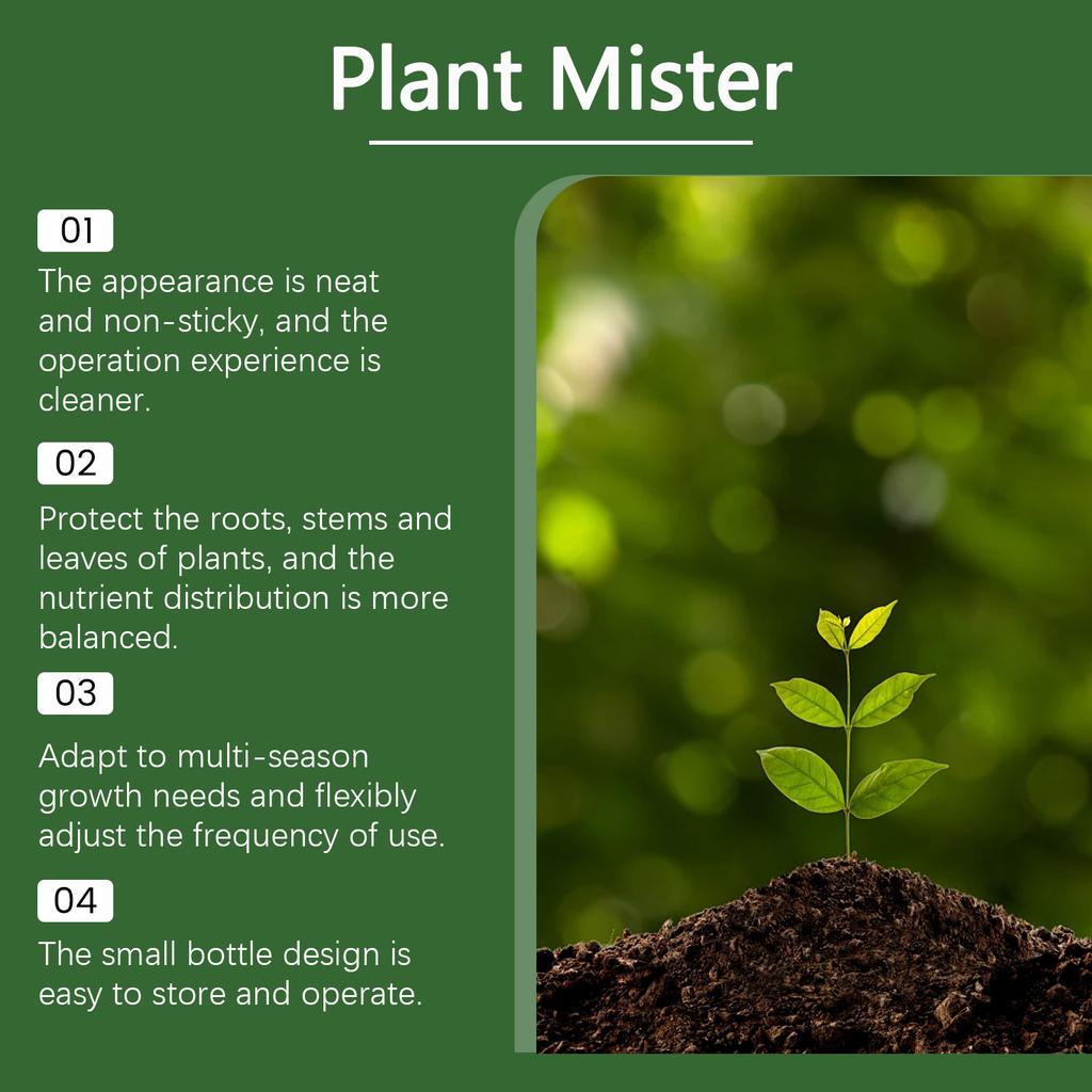 120ml Plant Leaf Spray Portable Moisturizing Nutrition Shine Leaf Care for Flowers and Greenery