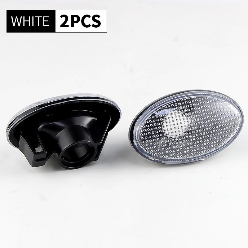2PCS Side Indicator Marker Light Shell Cover (No Bulb) For Mercedes Benz Smart W450 W452 A-Class W168 Vito W639 W447 Citan W415