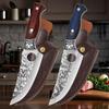 Professional Butcher Cleaver Boning Knife Forged Kitchen Chef Knife Stainless Steel Meat Fish Fruit Knife with Cover