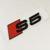 3D ABS Chrome Black Logo S3 S4 S5 S6 S7 S8 Emblem Car Trunk Badge Sticker For 4HGFC 8Y 8P 8V B6 B8 B9 8T C4 C6 C7 C8 Accessories