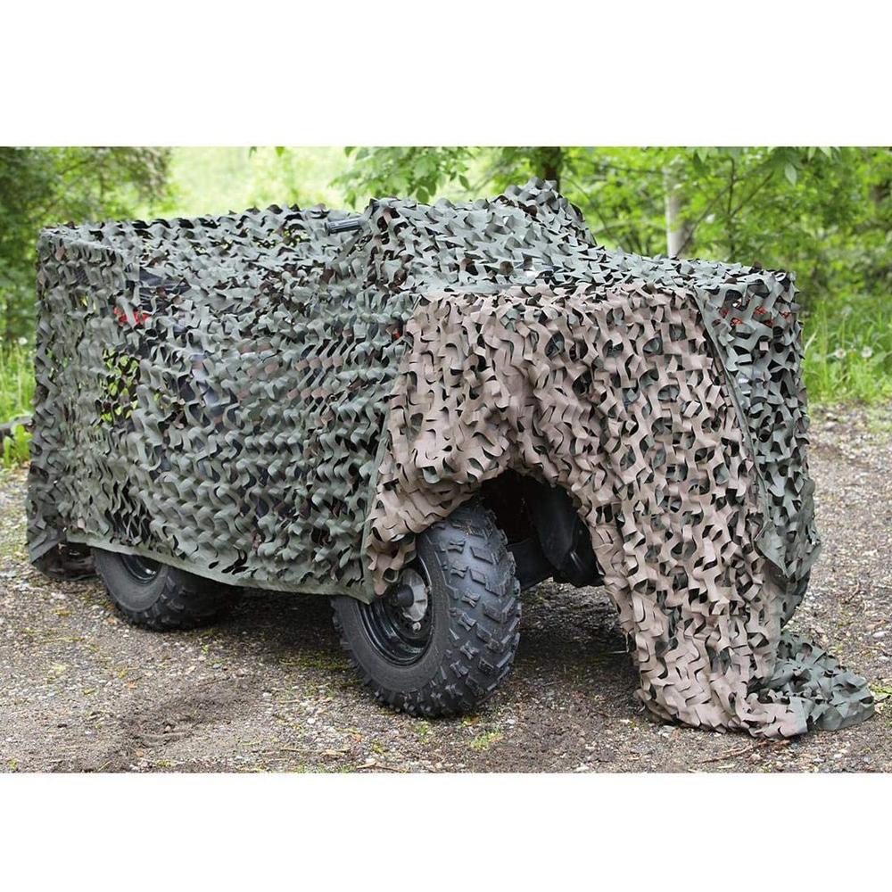 Kylebooker 1.5m Width Fire Retardant Gardening Shade Sails & Nets Camo Blind Material for Deer Hunting, Sunshade, Tree Stand, Party Decorations