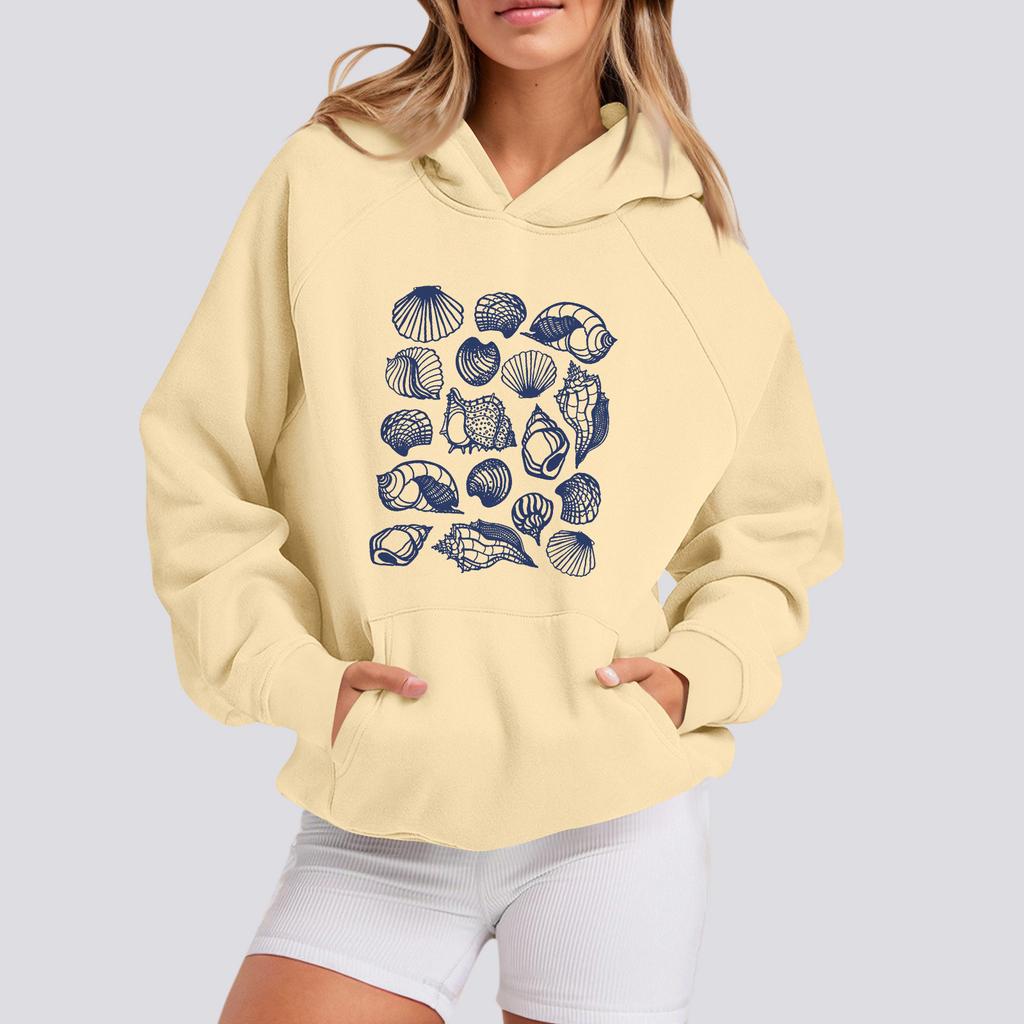 Толстовки для девочек-подростков с длинным рукавом и принтом букв, повседневные графические толстовки с капюшоном, пуловер с завязками, симпатичная толстовка большого размера