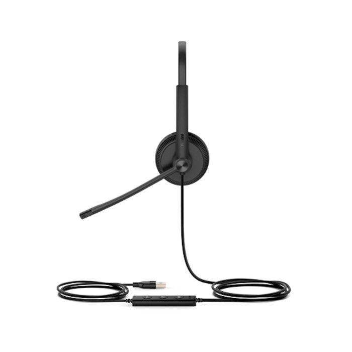 Casque avec Microphone - Yealink - UH34 Lite - Annulation de bruit - USB - 1.2 m