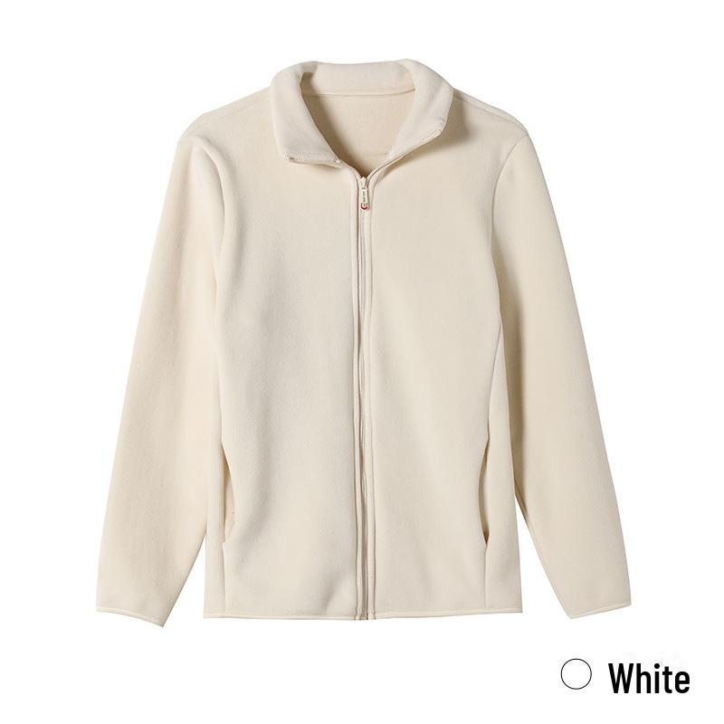 Двусторонняя флисовая куртка унисекс: Мягкая, утолщенная и теплая зимняя коллекция для мужчин и женщин