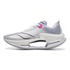 Li Ning Shadow 3 Essential Текстиль, ТПУ Низкие гоночные беговые кроссовки Мужские Белый Фиолетовый ARRV003-1