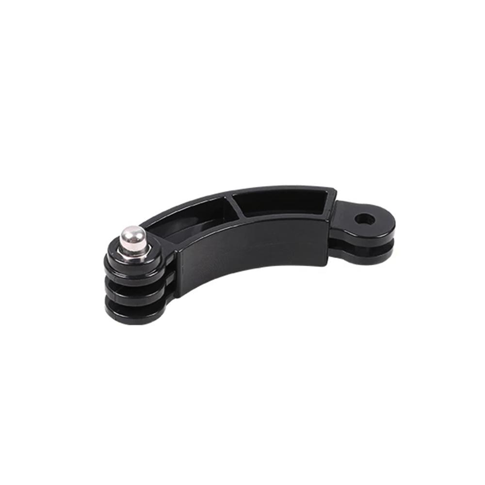 3-позиционный удлинитель для шлема, изогнутая палка для селфи для GoPro Go Pro 10 9 8 7 SJCAM Xiaomi Yi 4K DJI Аксессуары для камер