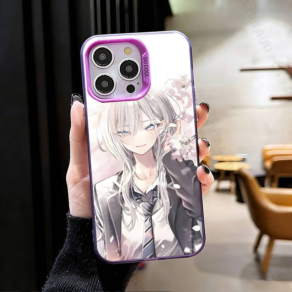 Чехол для телефона Comis H-Haimiya M-Mio для iPhone 17 16e 16 15 14 13 12 11 Pro Max X XS MAX Задняя крышка