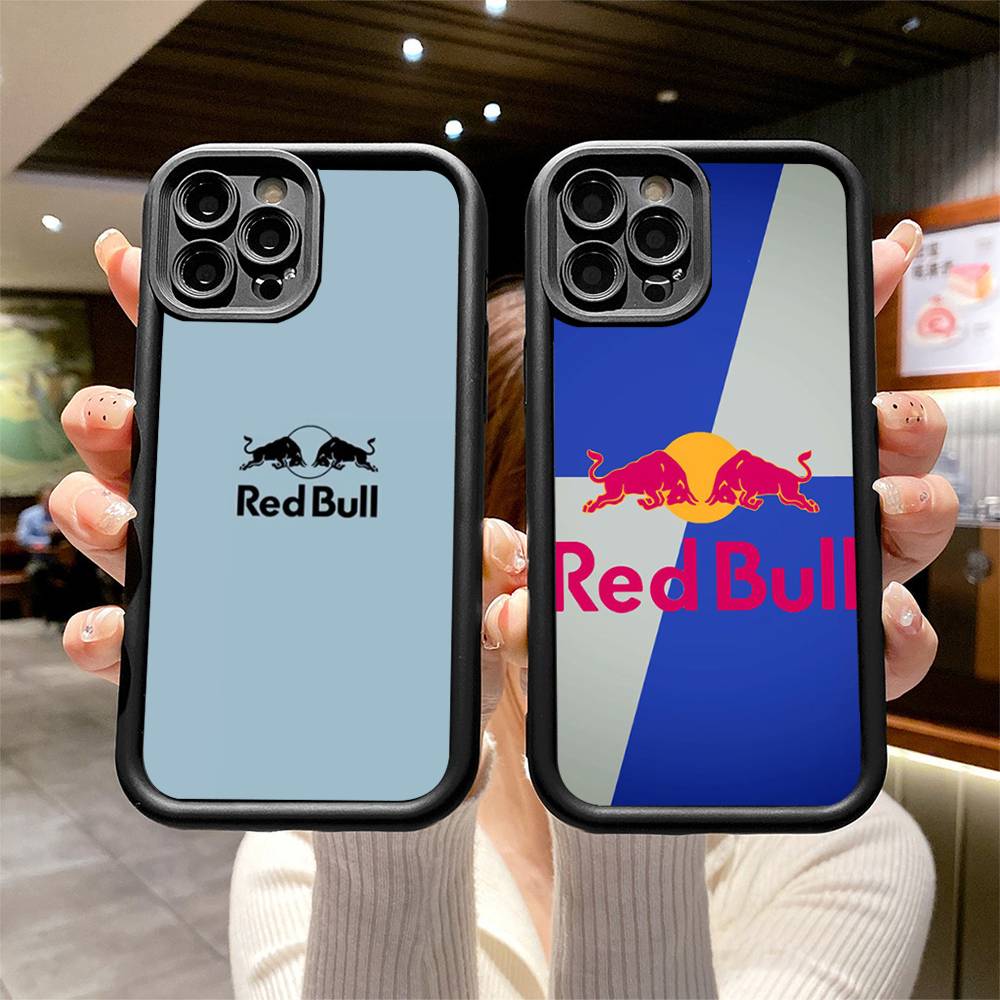 Модный красный логотип B-BullS Чехол-подставка для мыши Для IPhone 17 16 15 14 Max 13 11 12 Pro Mini Plus Ударопрочный Силиконовый