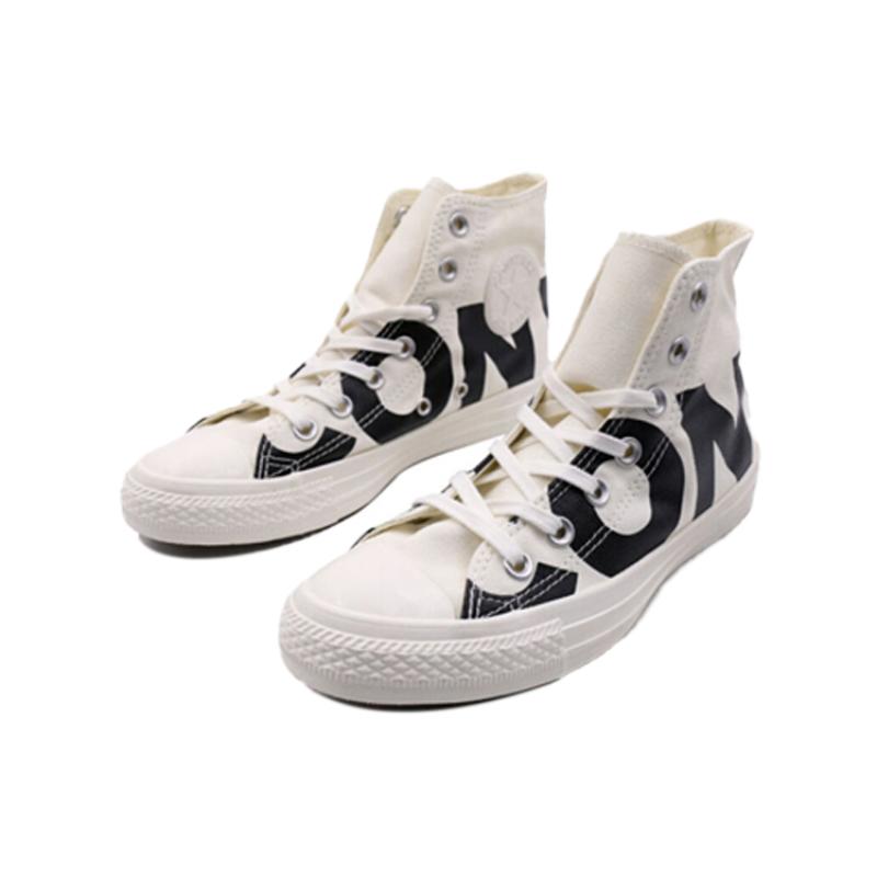 Converse Chuck Taylor All Star Hi Top Логотип Холст Унисекс 'Белый Черный'