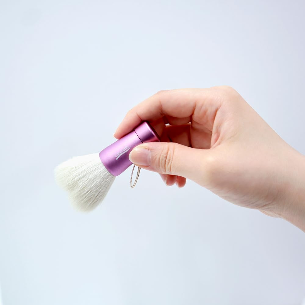 Кисть для макияжа Kumanofude Cosmedo Кисть для умывания лица Размер M Длина Розовая В форме сердца Takumi (Всего 80мм) (Тип Белый/Ручка Розовая) М Ж