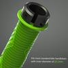 Shockproof Bike Handlebar Grips 22.2mm Bicycle Grips Non Slip Soft Handlebar Cover End for Mountain Bikes