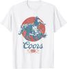 Винтажная футболка Coors Longhorn Banquet с этикеткой Родео