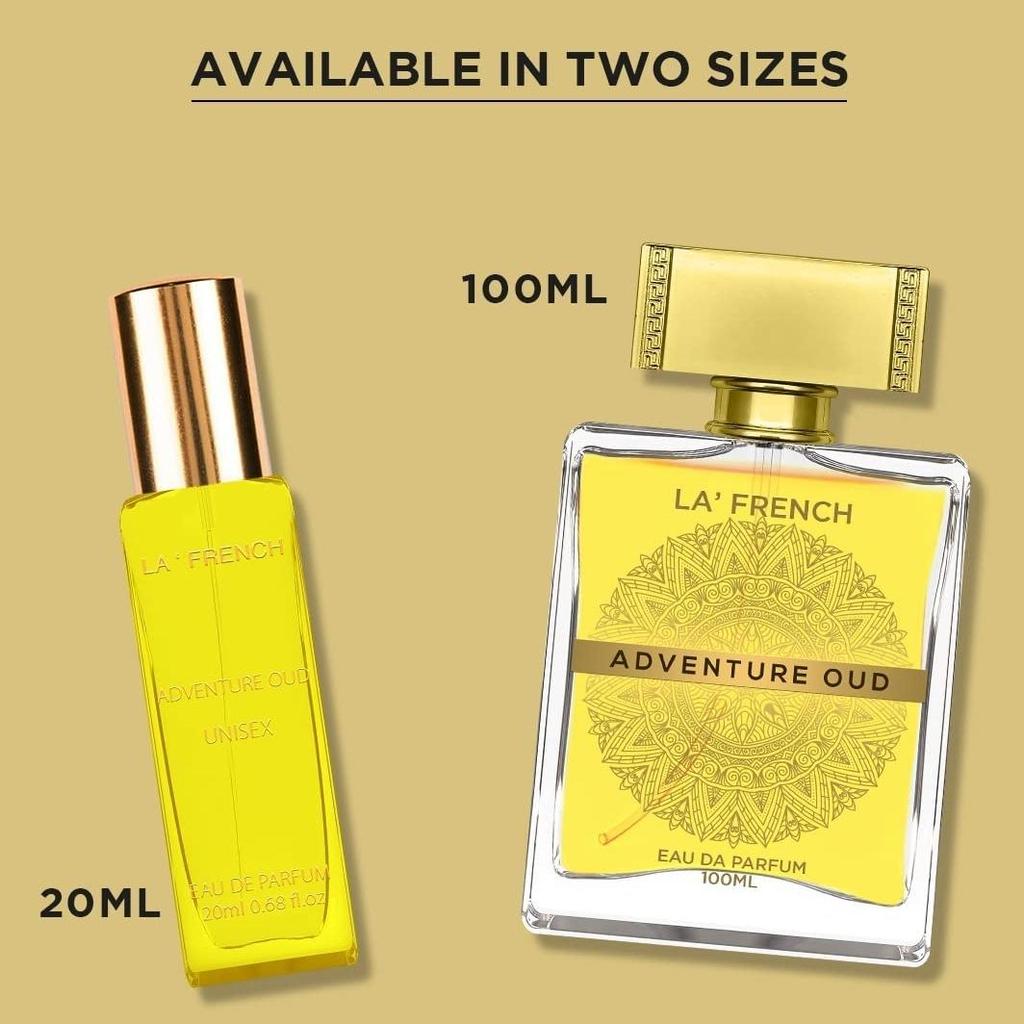 Подарочный набор духов La French Oudh 4x20 мл | Сверхстойкий парфюмированный аромат уда | Парфюмированная вода