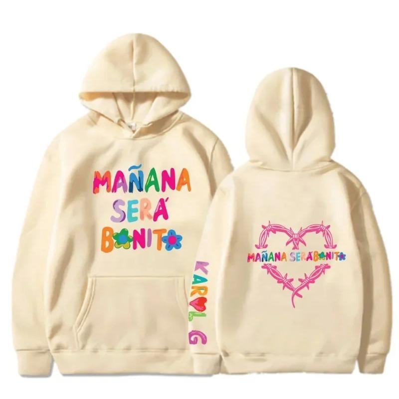 Осень Зима Женские Мужские Худи Manana Sera Bonito Karol G Свободное Худи Я Kenough Толстовка Оверсайз Sudaderas