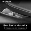 Car TPE Door Storage Slot High Side Box For Tesla Model Y Gate Slot Storage Box Door Side Waterproof Refit Organizer Accessories