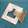 Ручная DIY Кожаная Сумка для Очков Шаблон Ножа, Прочная Форма для Вырезания - для Любителей Кожевенного Дела, Ручная Вырубка по Коже
