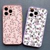 Модный Роскошный Цветочный Цветочный Чехол Funda для Iphone 13 12 11 Pro Max Mini 15 14 Pro Max Plus XR X XS 8 7 Plus SE Ударопрочный Корпус