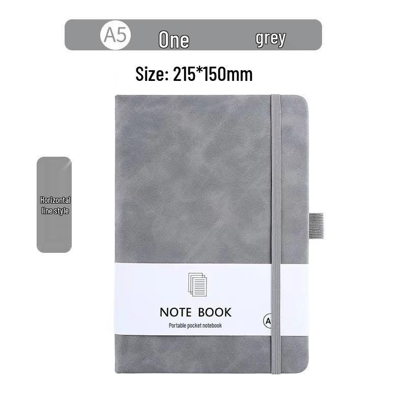 A7 Student Pocket Notebook: Elastic Closure, Portable Journal, Simple Ins Style Diary