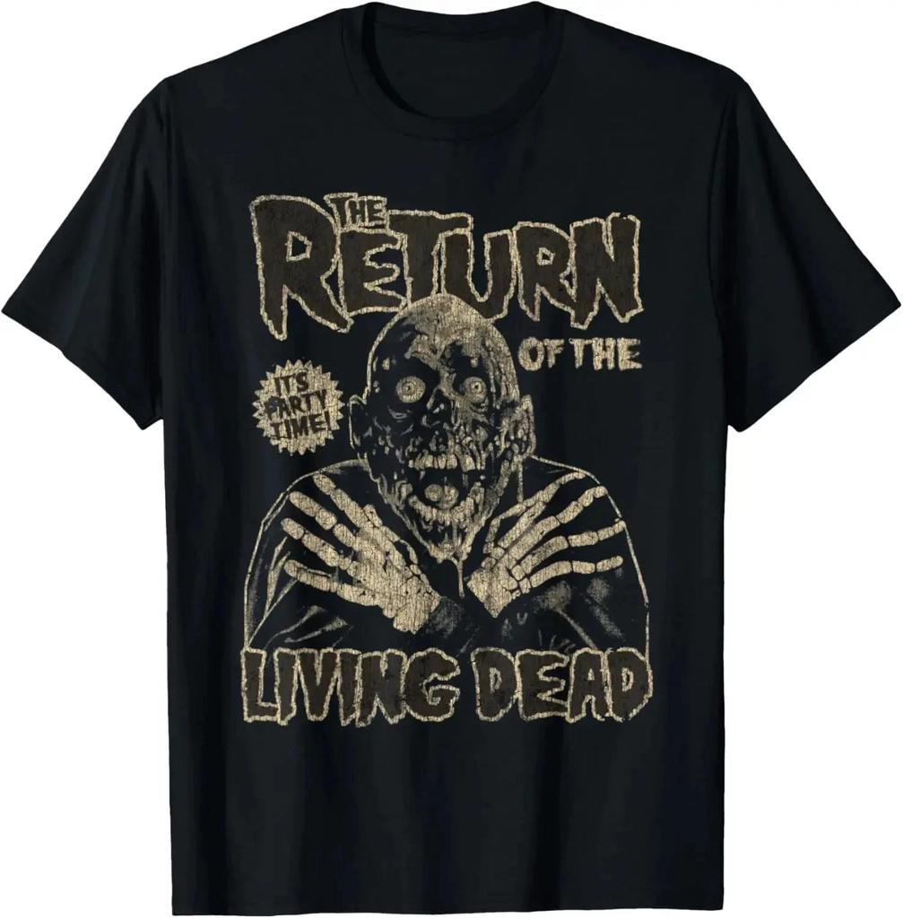 Return of the Living Dead Vintage Zombie Men's Cotton T-shirt