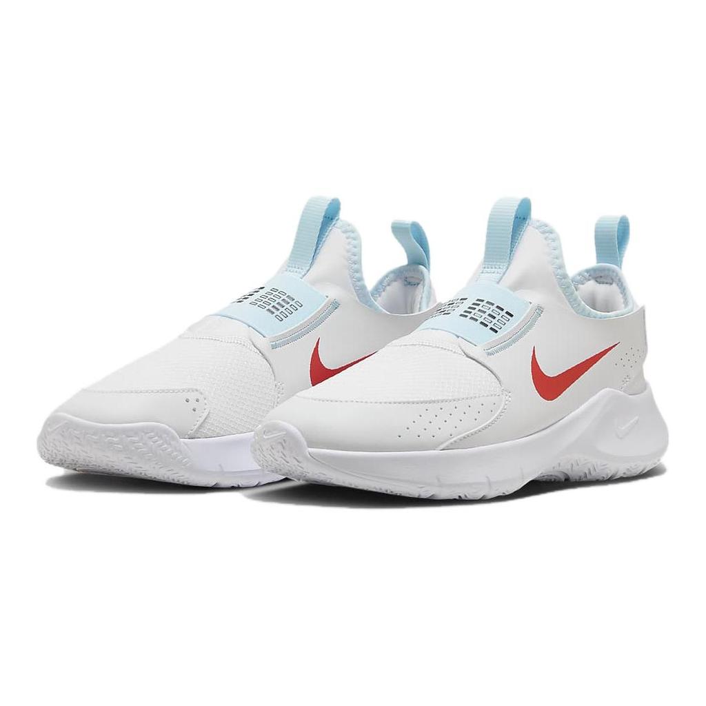 Nike Flex Runner Trendy Versatile Low-Top Kids Running Shoes Kids Running Shoes White Blue Red HM5635-161