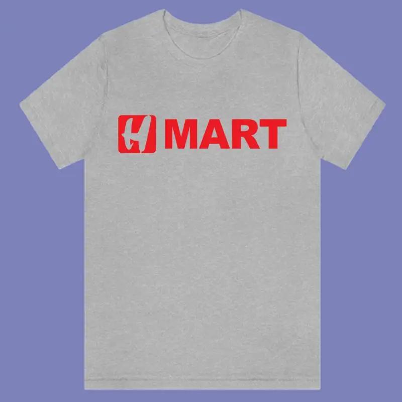 H Mart Unisexs Grey TShirt Size S3xl