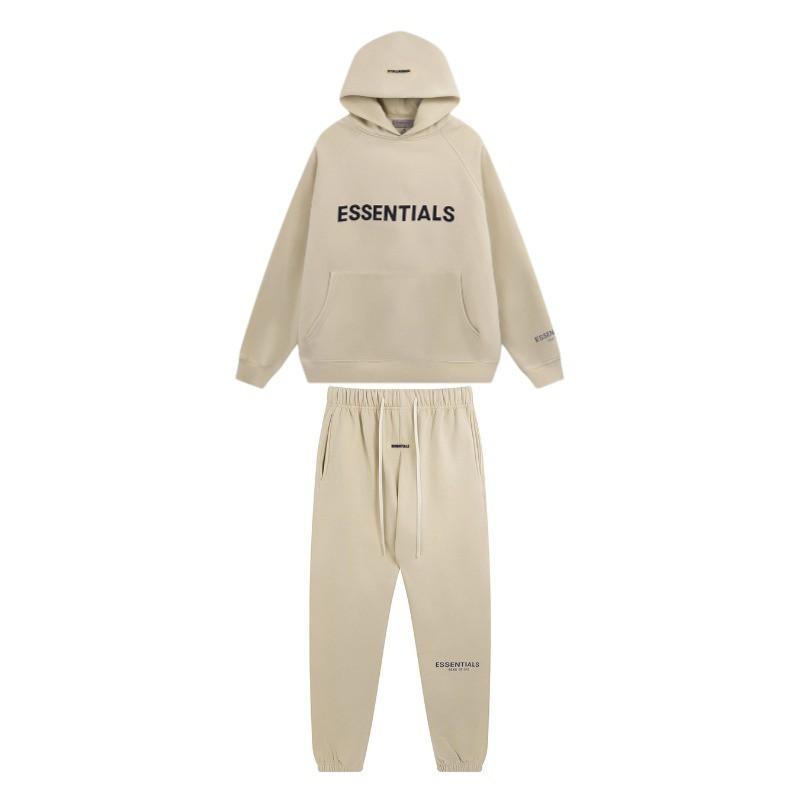 Esse FOG Essentials Hooded Sweatshirt 350-400g Cotton Fleece Mens Casual Pullover
