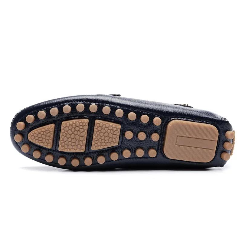 Черные мокасины для мужчин, повседневные мокасины для вождения, удобные мужские мокасины для папы, размер 48, Zapatos Hombre