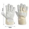 Thick Labor Gloves Cowhide Safety Gloves New Mechanic Glove