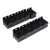 New 10PCS 30A-80A 5 Pin Relay Sockets Connector Holder With 50pcs 6.3mm Terminals