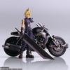Final Fantasy VII Bring Arts Strife Hardy PVC painted action figure <Cloud & Daytona>