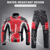 Motorbike Jackets Motocross Race Wear-resistant Jacket Motorbike Trousers 4 Seasons Motorbike Travel Clothing Moto Cold