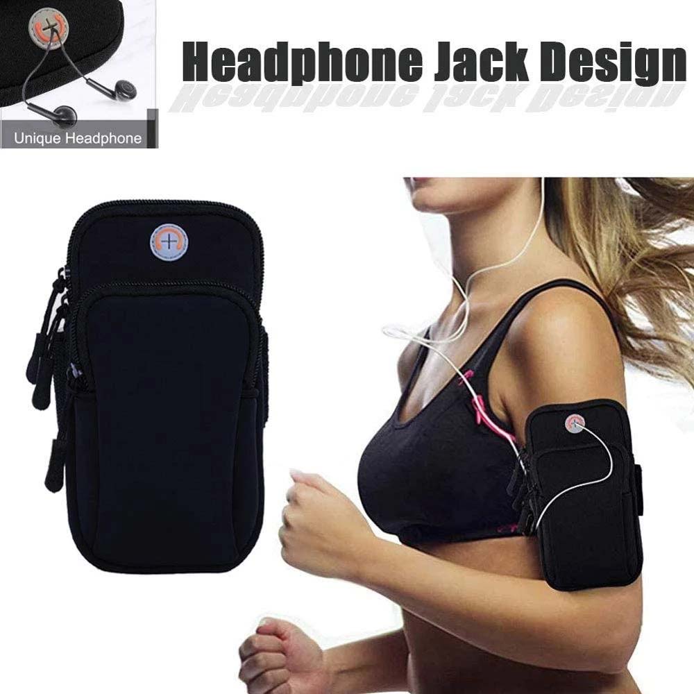 6'' Jogging Sport Running Cell Phone Holder Arm Band Phone Case Mobile Phone Bag Armband Bag