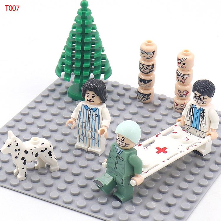 TopLovely Swat Team Военный армейский набор Военные аксессуары полиция Минифигурки Детали Строительные блоки Игрушки