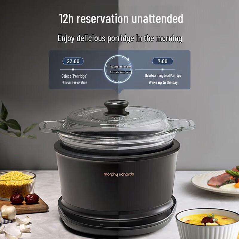 Многофункциональный электрический горшок для тушения Morphy Richards 3,5 л, вилка CN (адаптер в комплекте)