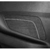 Betterhumz For Ford Mustang 2015-2023 Made of Alcantara Car Interior Rear Door Elbow Support Panel Trim Sticker 2PCS Accessories